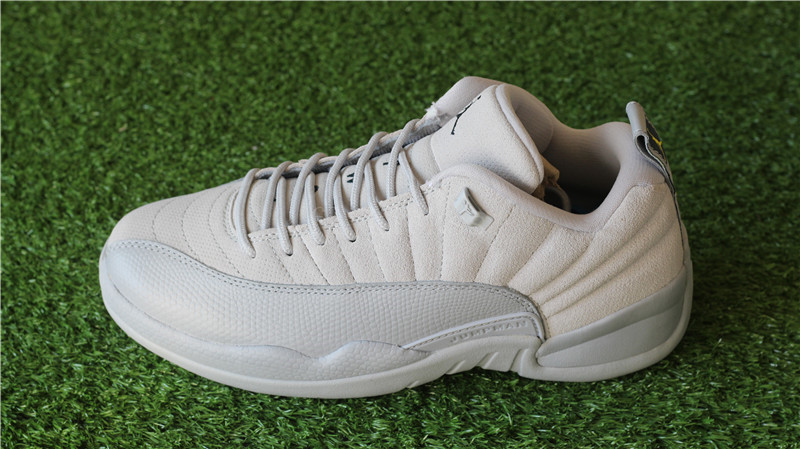 Authentic Air Jordan 12 Wolf Grey Low